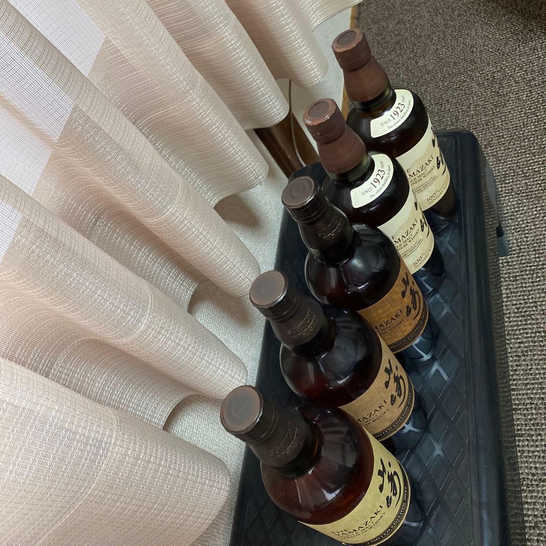 山崎シングルモルトウイスキー 5本セット