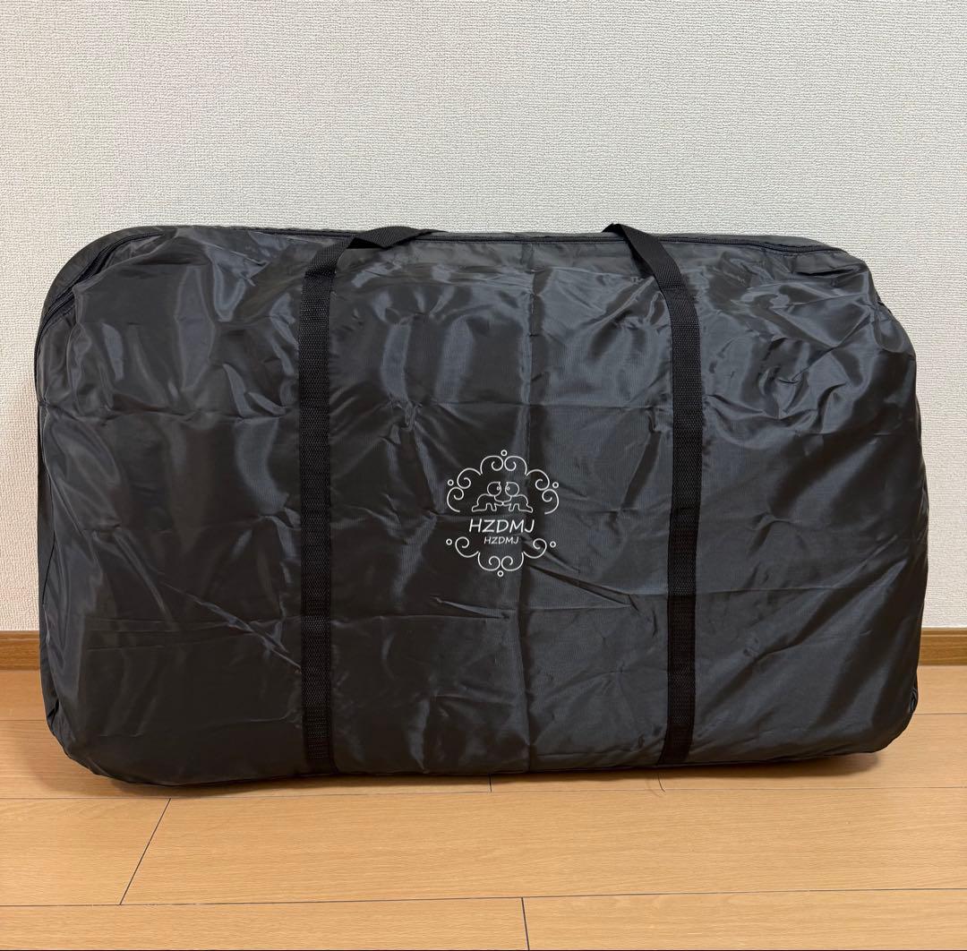 HZDMJ ベビーベッド 折りたたみ 添い寝 新生児（0〜24ヶ月） 高さ6段階