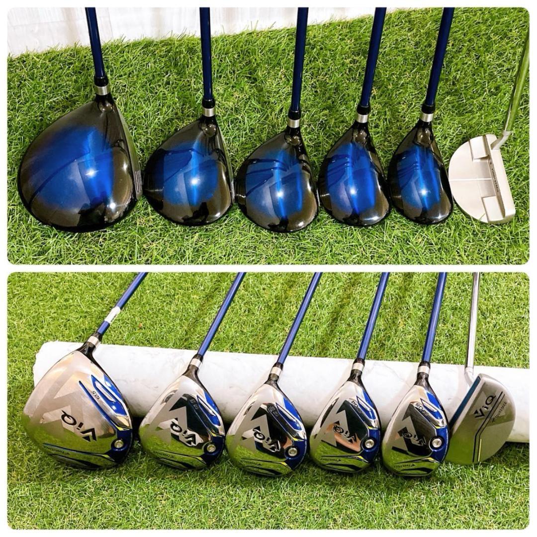 ブリヂストン ツアーステージ VIQ2 メンズゴルフセット 13本 初心者 SR