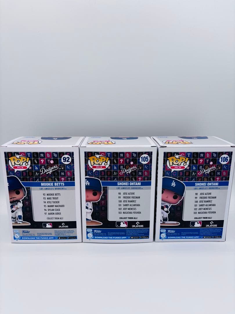【新品】Funko Pop! MLB 大谷翔平 BP&Mookie Betts