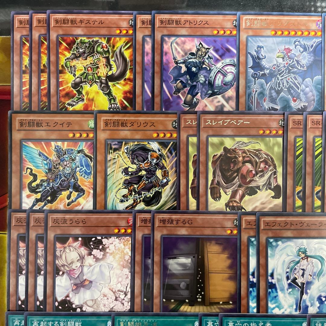 大会優勝構築 剣闘獣デッキ スレイブパンサー ドミティアノス ヘラクレイノス