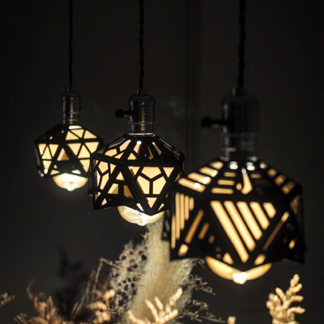 LED Lantern Shade \"Bud\" セット