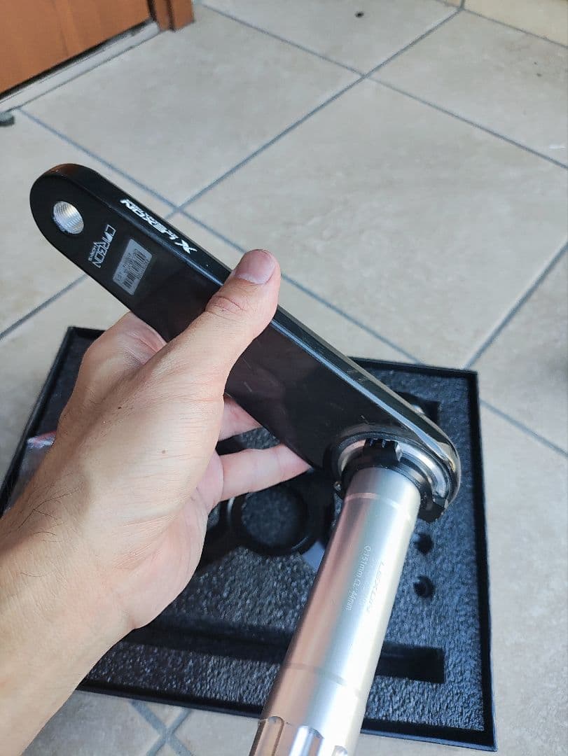 LEXON カーボンクランク 165mm チタン29mm + TOKEN BB