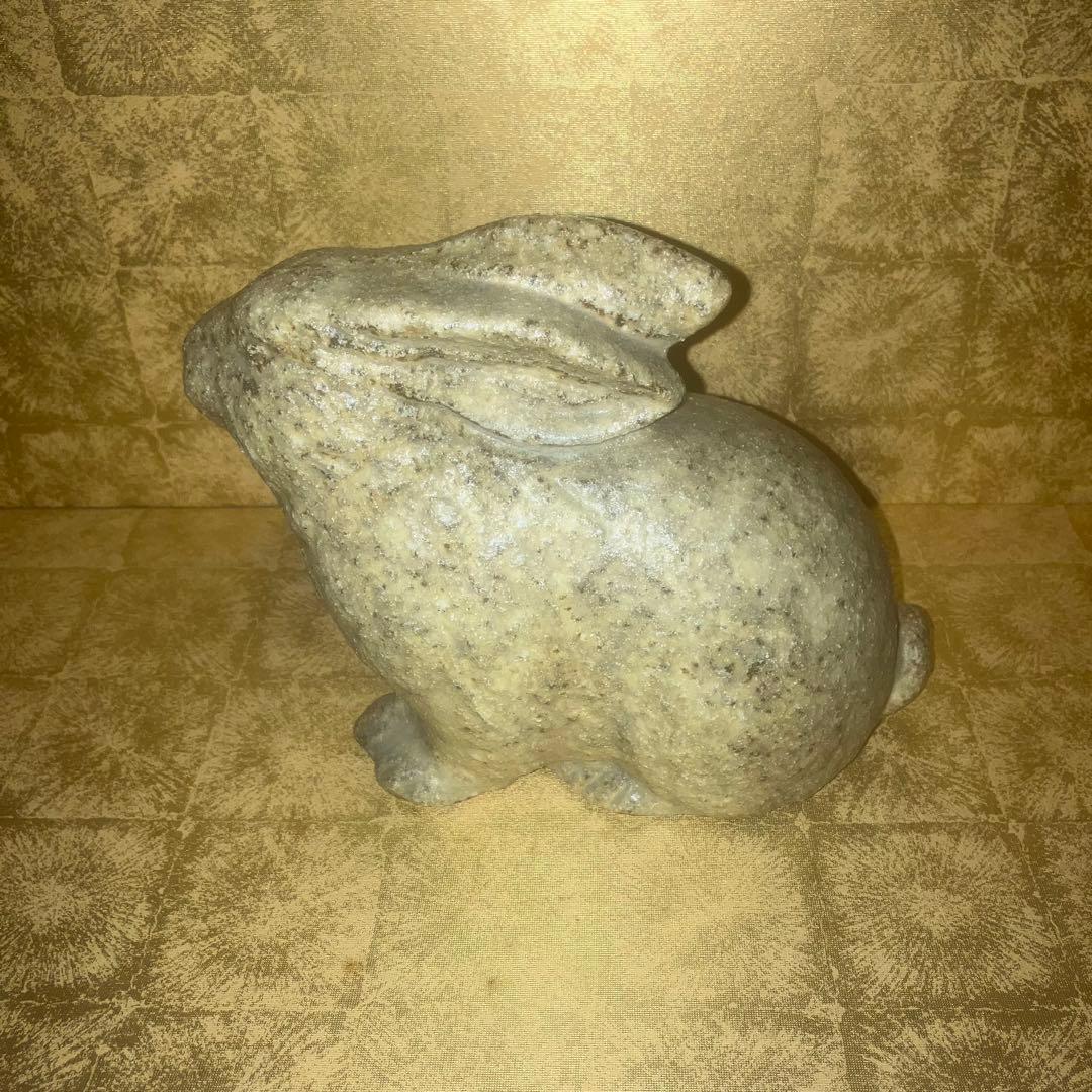 【特級呪物】ツキを呼び込む　運気飛躍のウサギ像　曰く付き　縁起物　開運　幸運