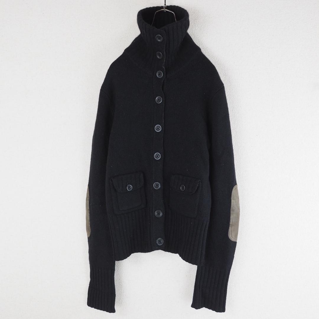 ★美品★ RALPH LAUREN M 黒 カーディガン　カシミア　ウール