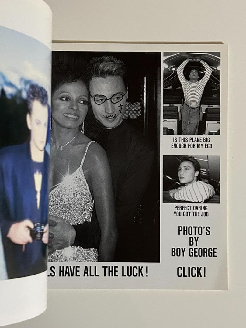 BOY E 直筆サイン＆いたずら書き入りツアーパンフ◆メンバーサイン有