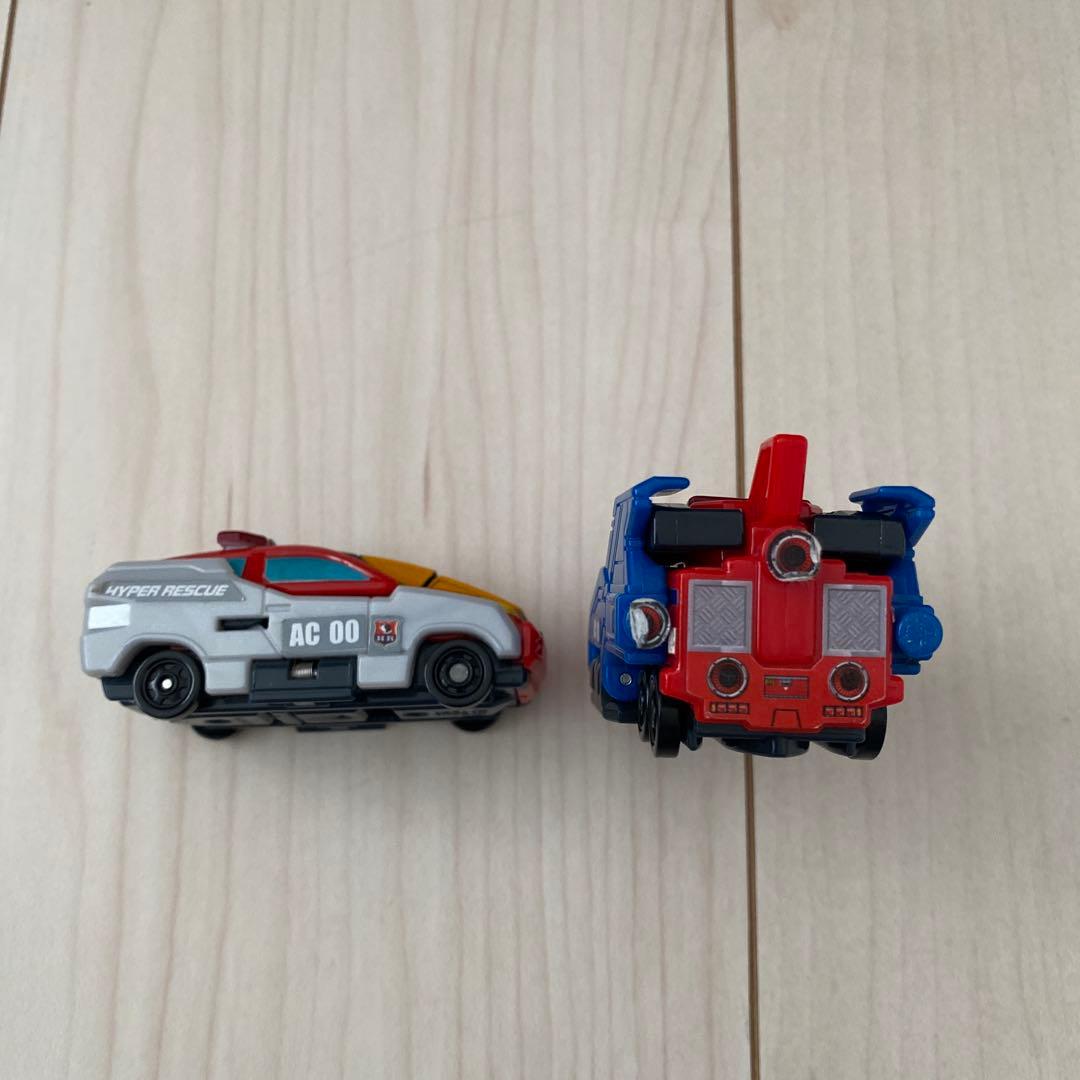 ハイパーレスキュー１号２号&アクティブチェンジャー01　セット