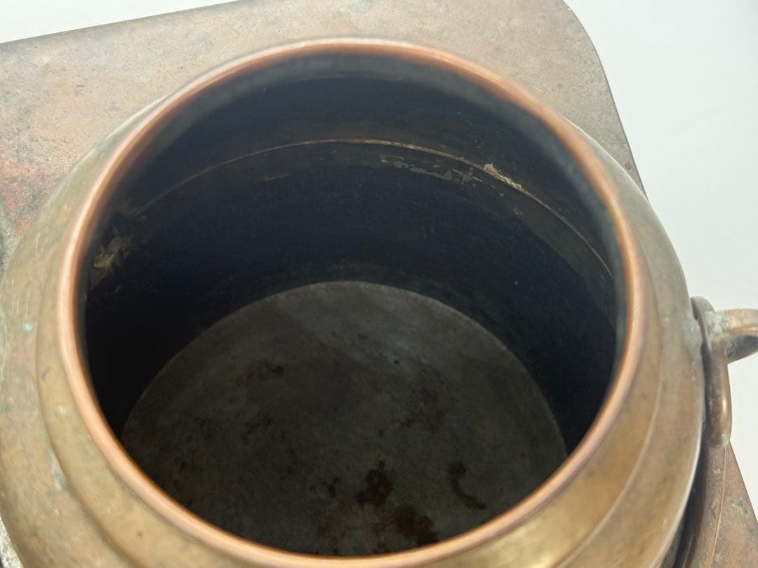 レトロ　銅製　熱燗器　燗銅壷　古道具　アンティーク　送料込み260202