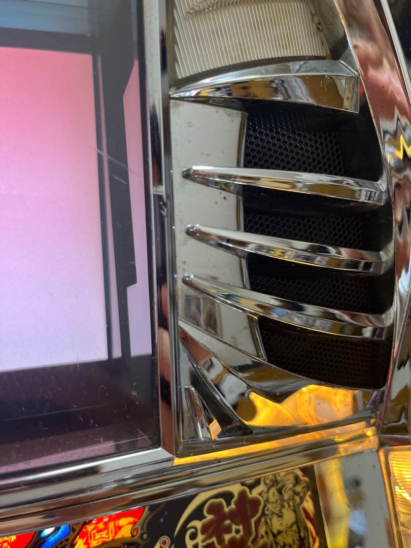 値下げしました。(送料込)パチスロ北斗の拳 転生の章 ラオウパネル 動作確認済