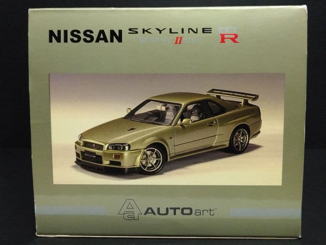 おまけ有 限定1000 日産 スカイライン GT-R R34 VspecⅡNur