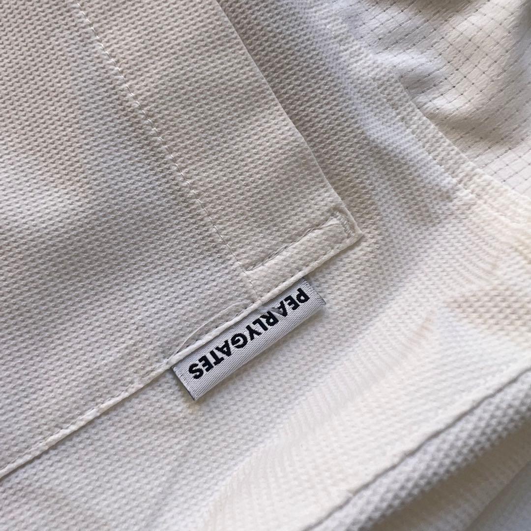 パーリーゲイツ　ジョガーパンツ　ナイロン　薄手　ロゴ　レディース　L 2 白