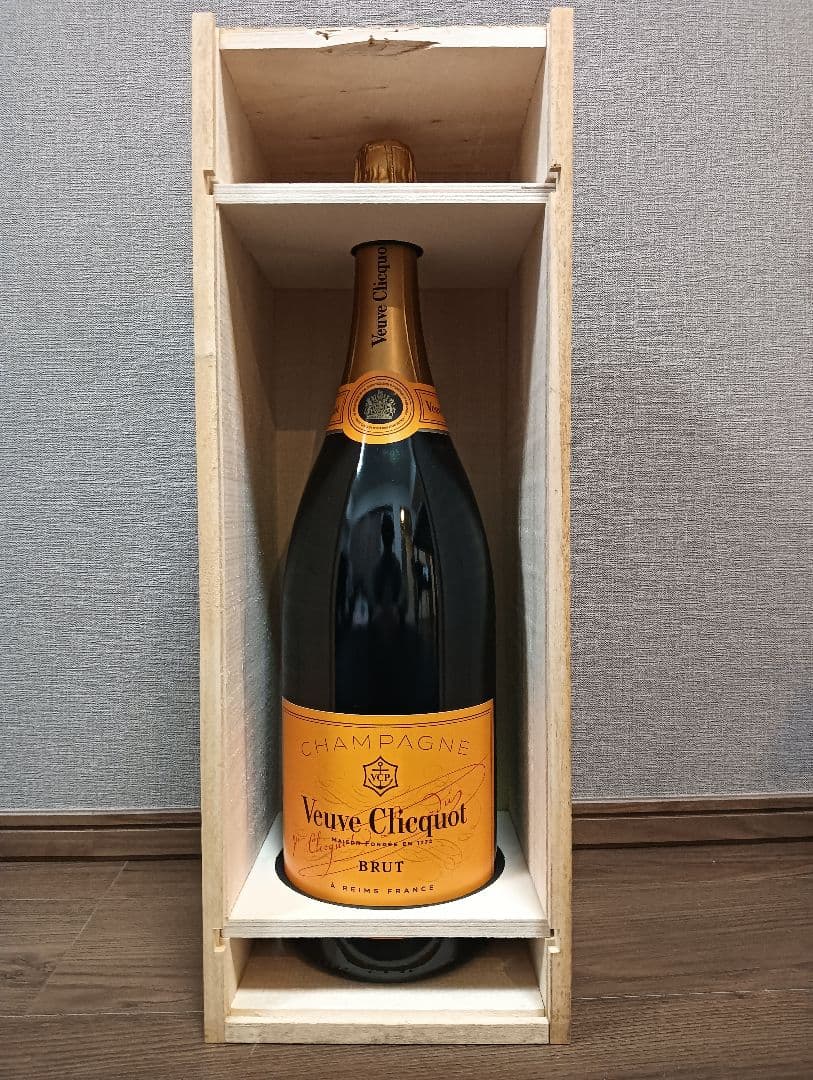 【未開封】Veuve Clicquot Brut 木箱入り　（3000ml）