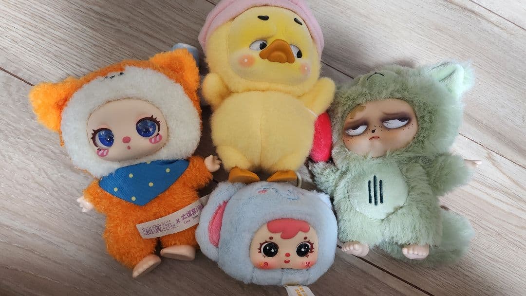 ラブブ ハチププ モーリー等 ぬいぐるみセット