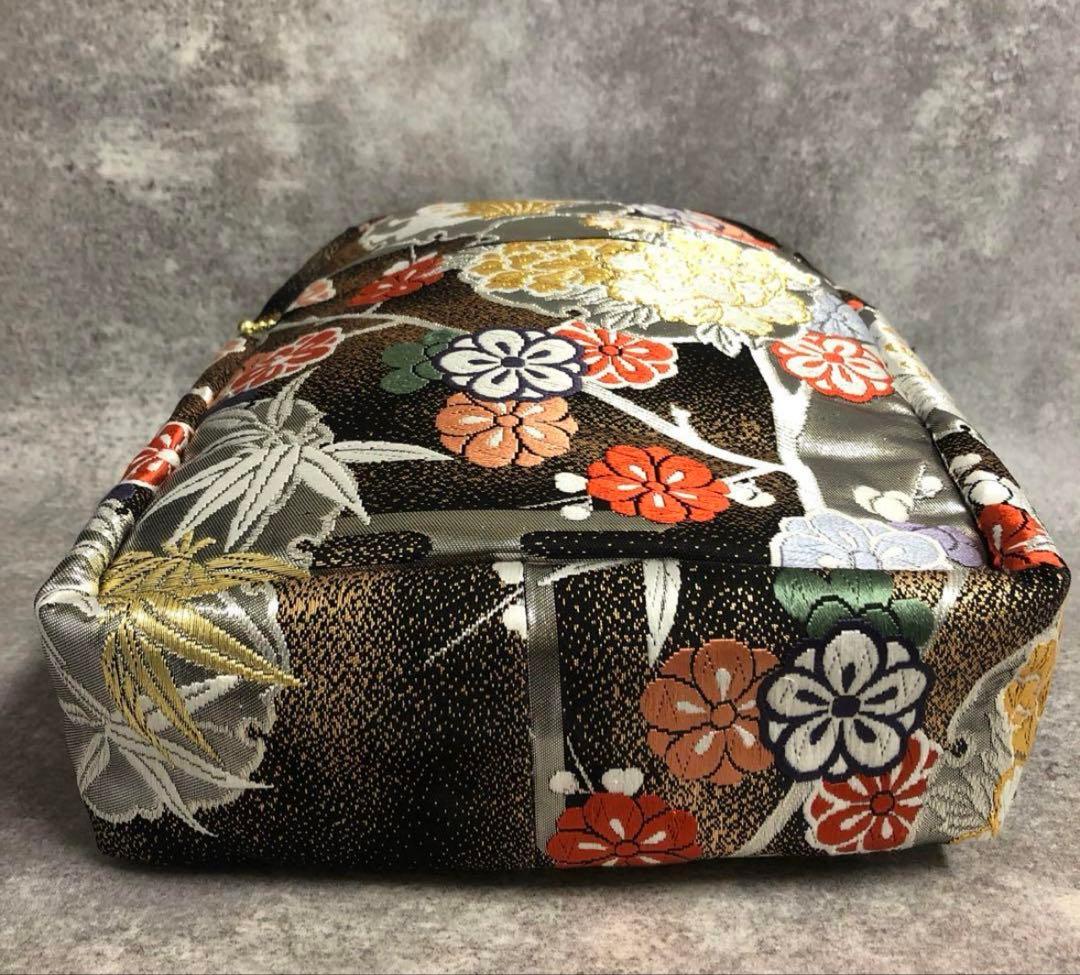 豪華✨帯リメイク バッグ ボディバッグ ワンショルダー 和柄 男女 おまけ付き
