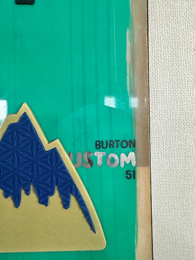 美品　Burton Custom 151 キャンバー　 Burton カーテルM