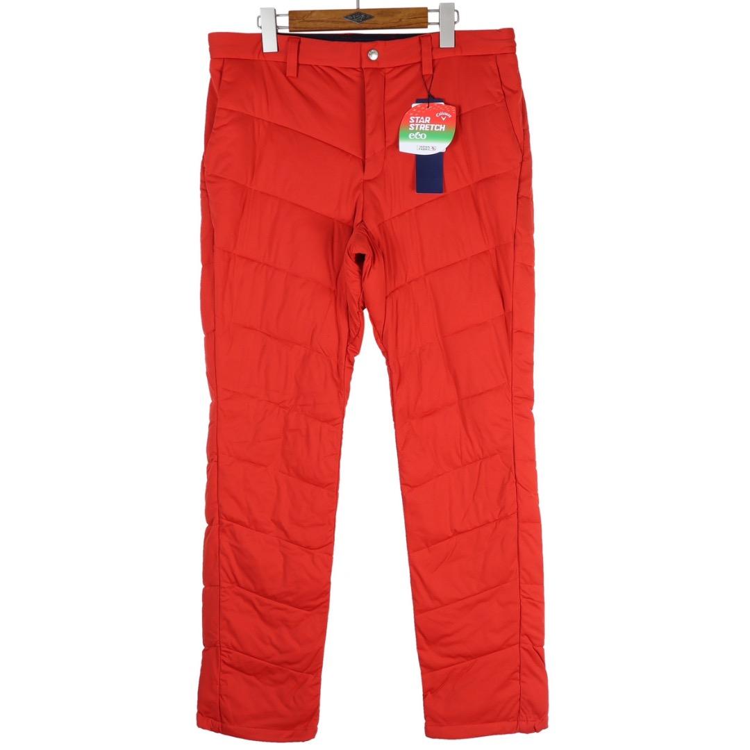 【S】秋冬 キャロウェイ ゴルフ キルティングストレッチ 中綿パンツ