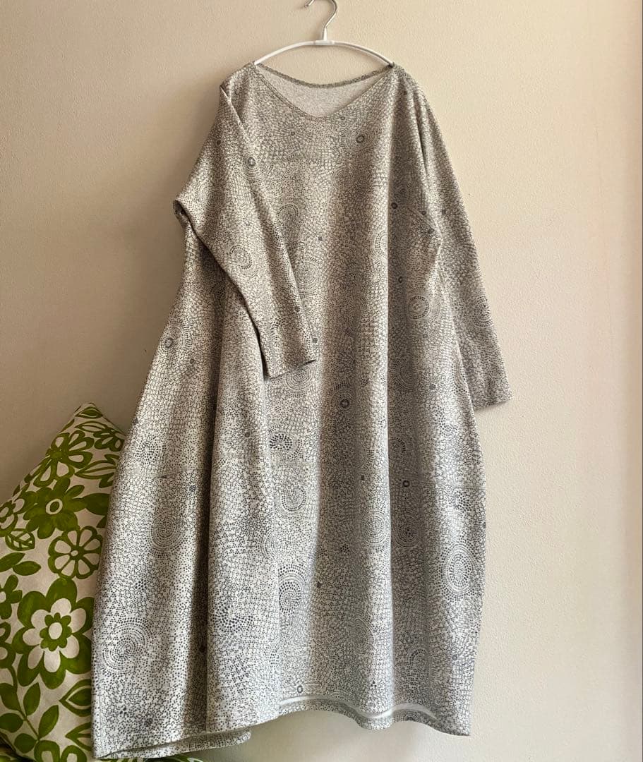 ヨーガンレール　2021SS　”コスモス”　バルーンワンピース　ババグーリ