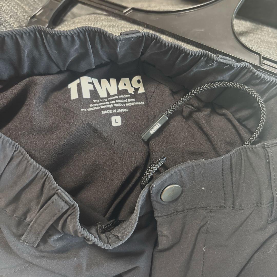 す*け様 TFW49 ダウン入りパンツ　黒　サイズL