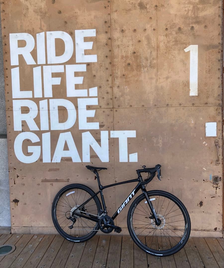 GIANT CONTEND AR3 ブラック ロードバイク ディスクブレーキ