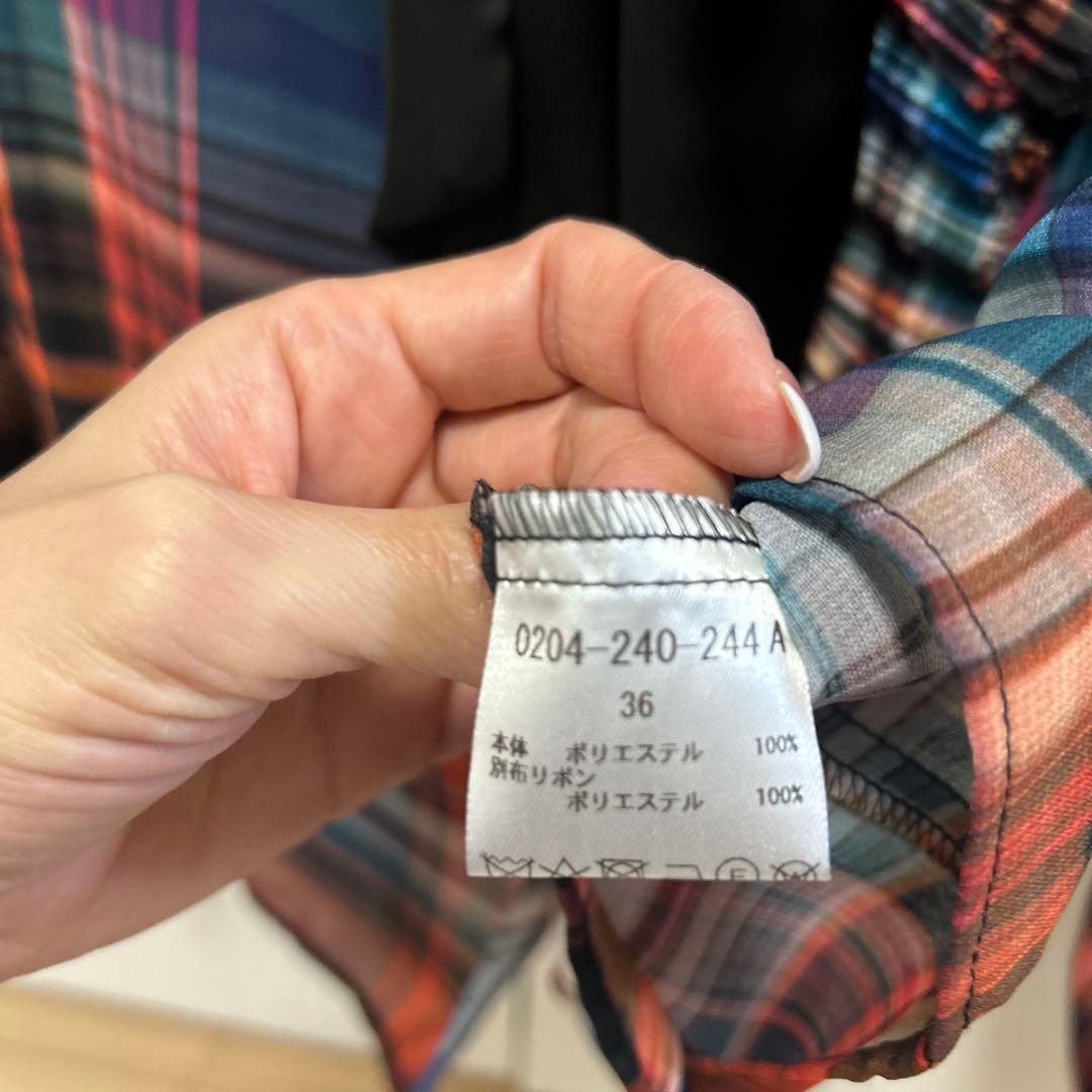 DOUBLE STANDARD CLOTHING チェック柄シャツ★