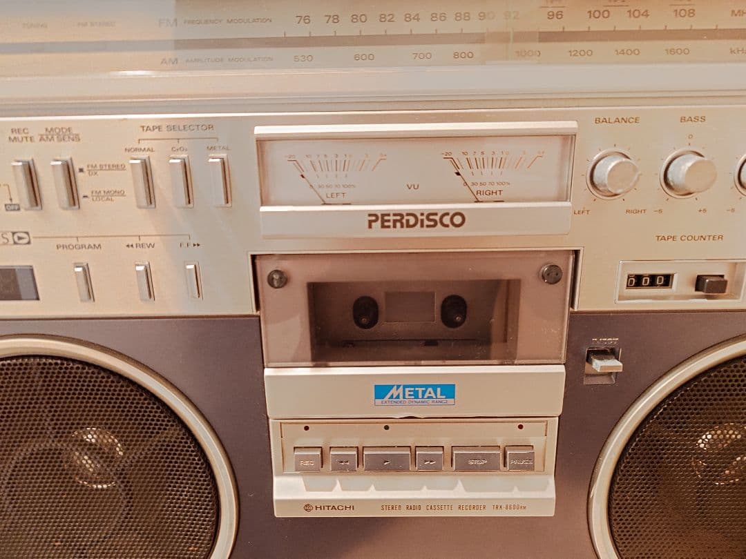 【日立】　HITACHI TRK-8600RM PERDISCO ジャンク