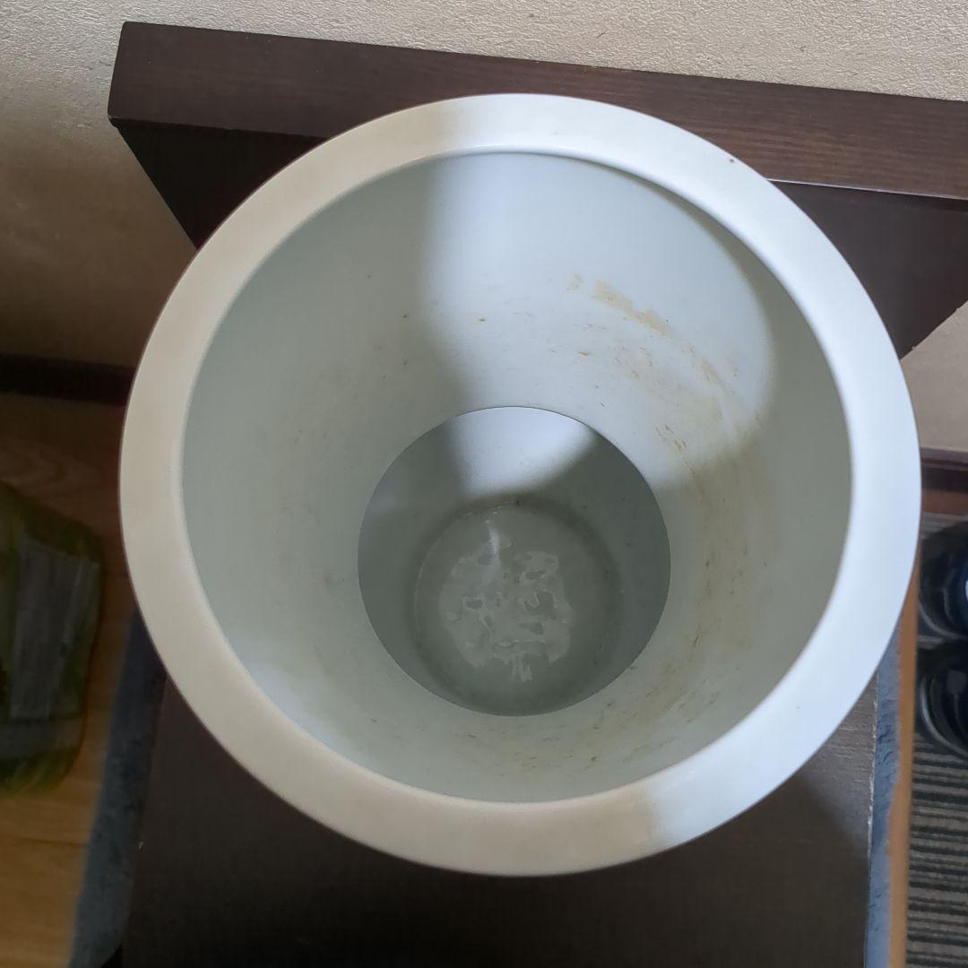 九谷焼 花瓶 山上義正  染付山茶花