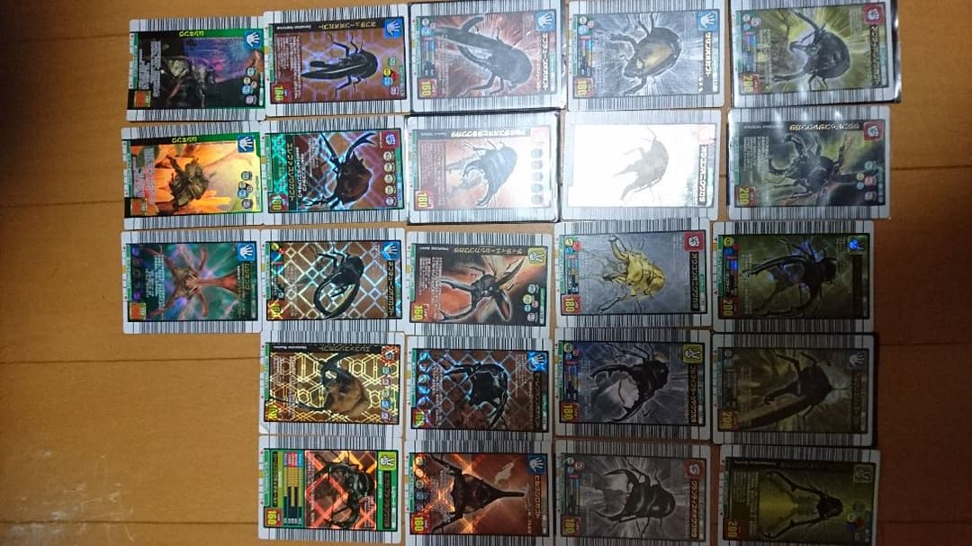 ムシキングカード 激レア