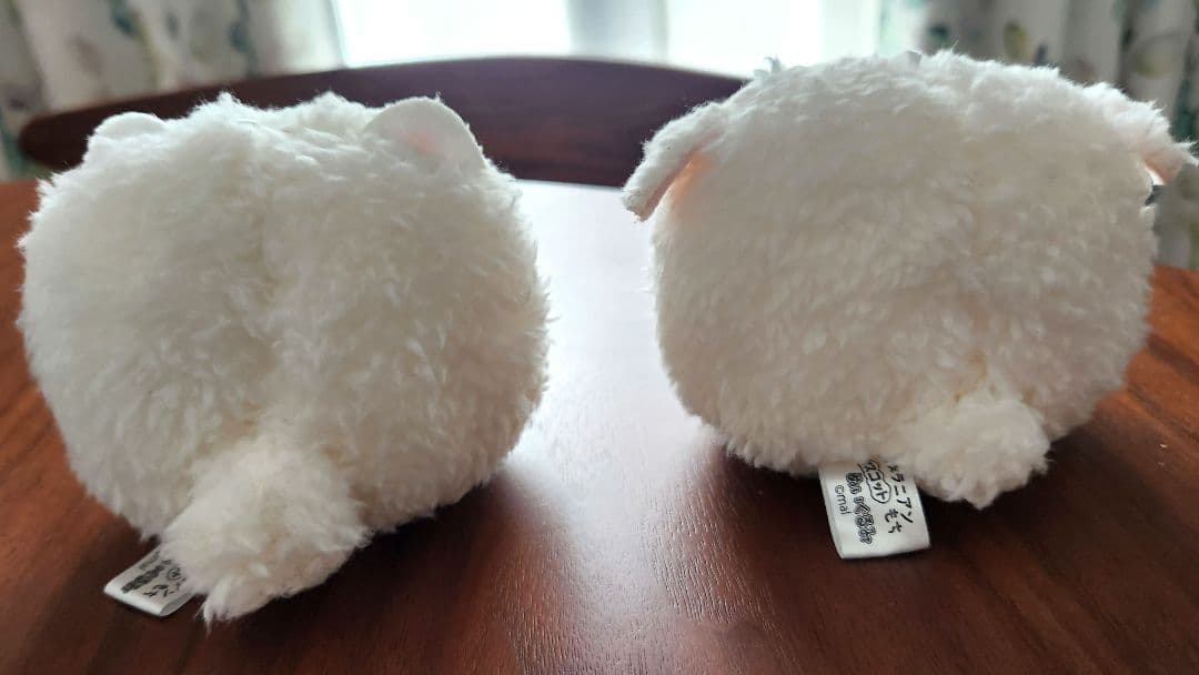 ポメラニアンもち マスコットぬいぐるみ