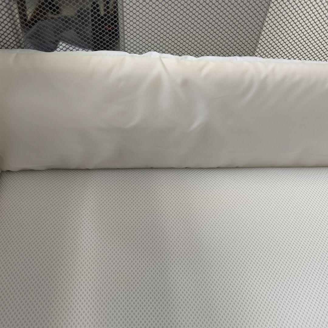 上位モデル Apricaベビーベッド ココネルエアー グレーベアー1