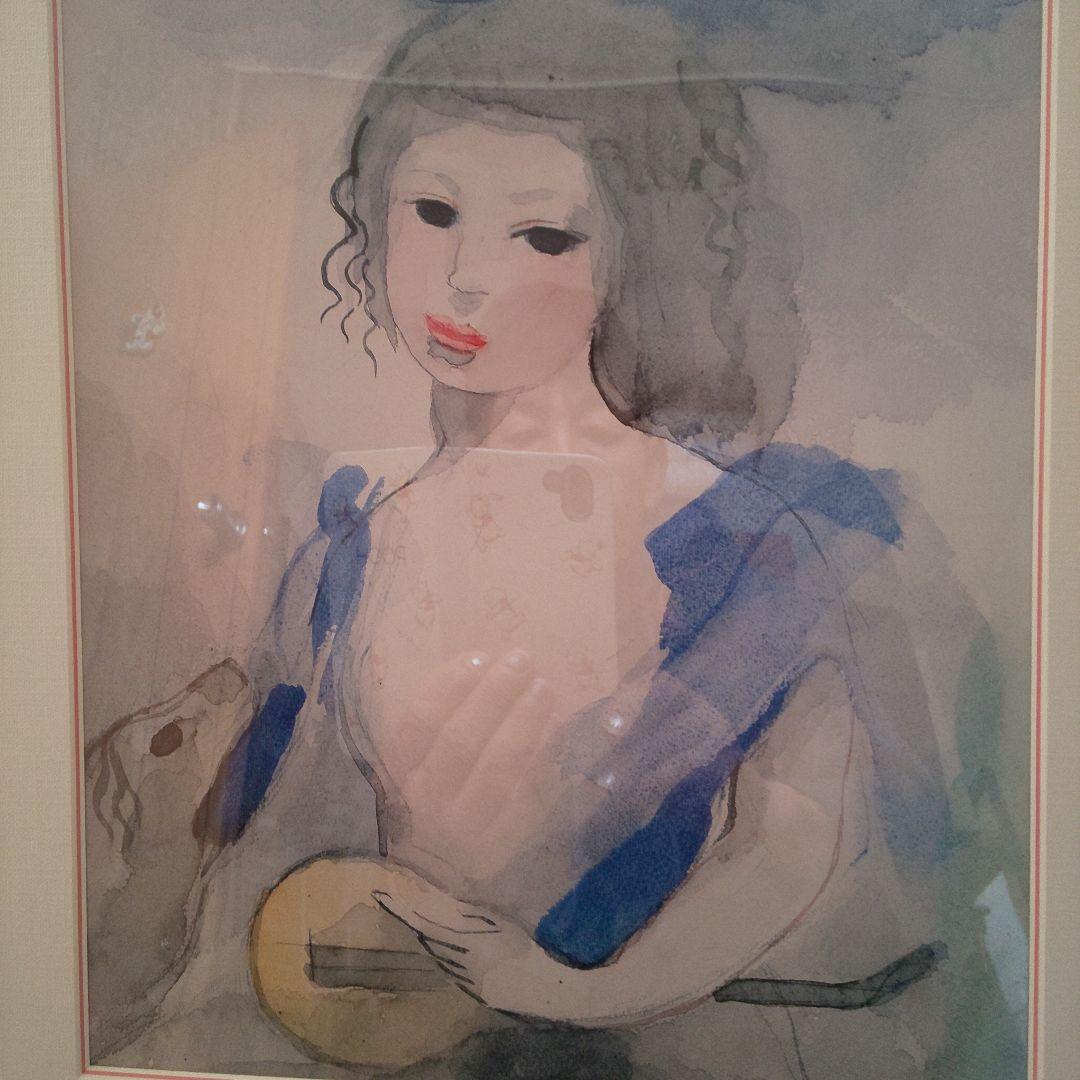 Maya Lasker 水彩画 女性肖像画