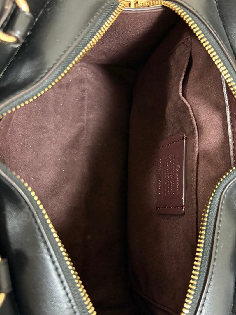 【1月4日迄 値下げ】COACH バッグ ホワイト・ブラック