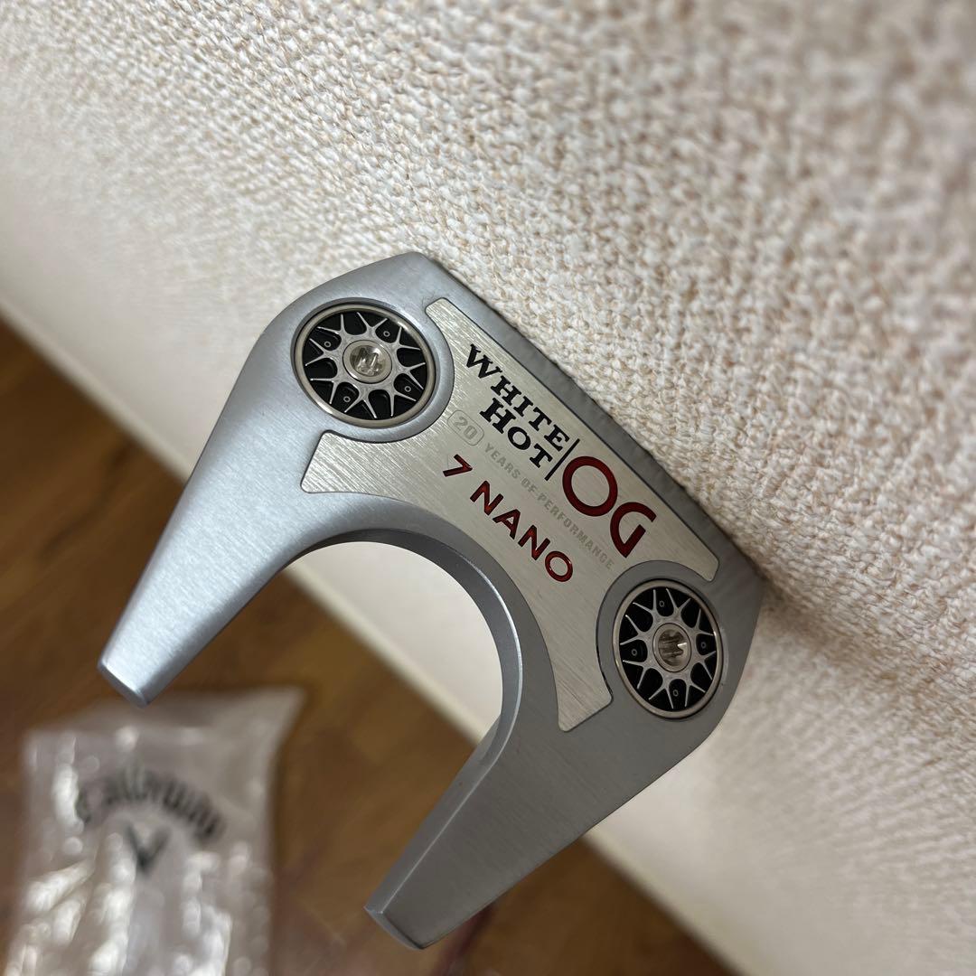 オデッセイ　ホワイトホットOG #7 NANO 34インチ ほぼ新品✨
