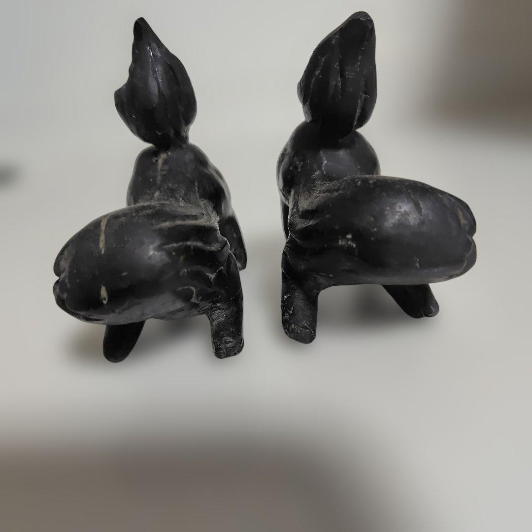 Fumi-Fumi狛犬 一対と白磁香炉