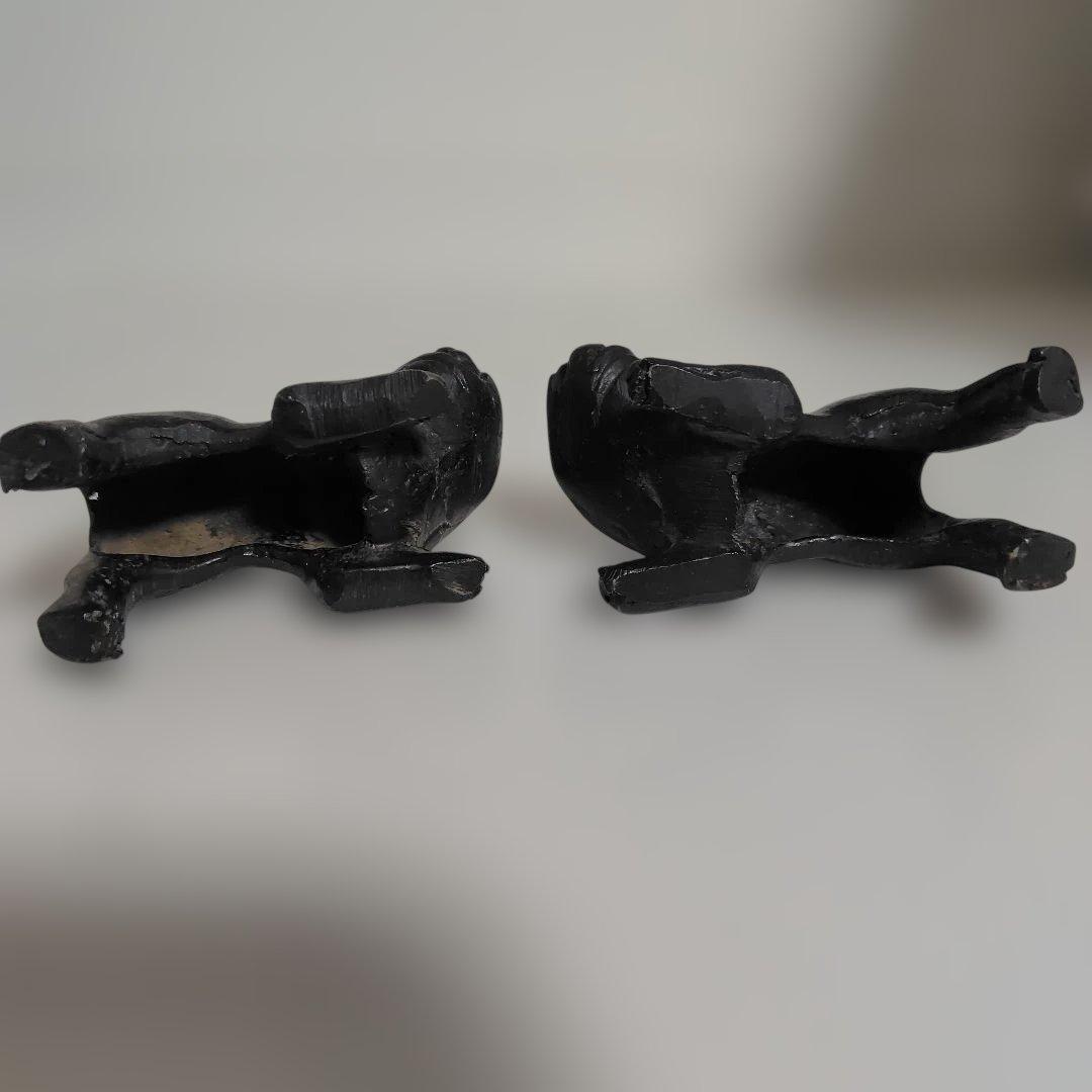 Fumi-Fumi狛犬 一対と白磁香炉