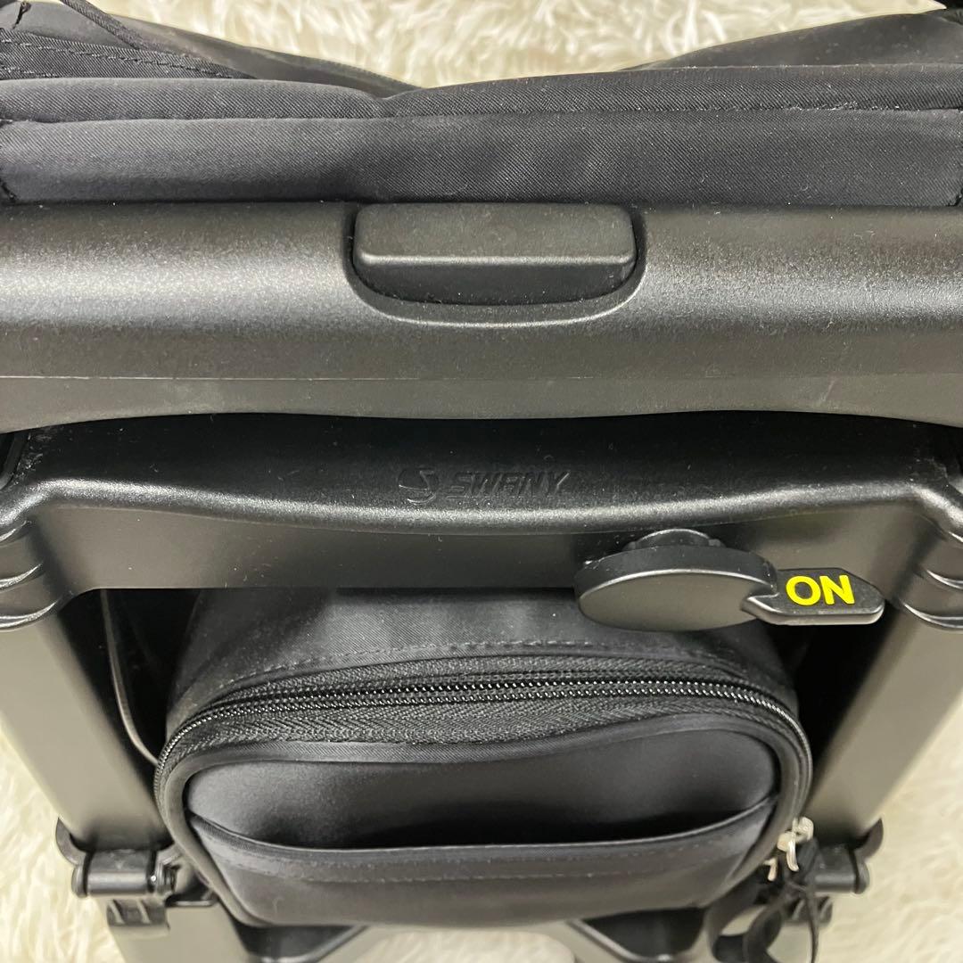 【美品】SWANY スワニー　キャリーバッグ　2WAY ブラック
