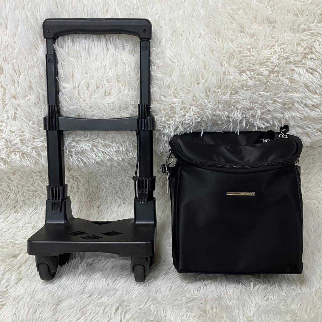 【美品】SWANY スワニー　キャリーバッグ　2WAY ブラック