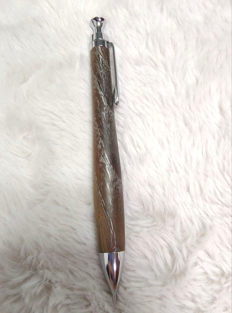 こぶた工房　メタライズドウッド欅　シャーペン