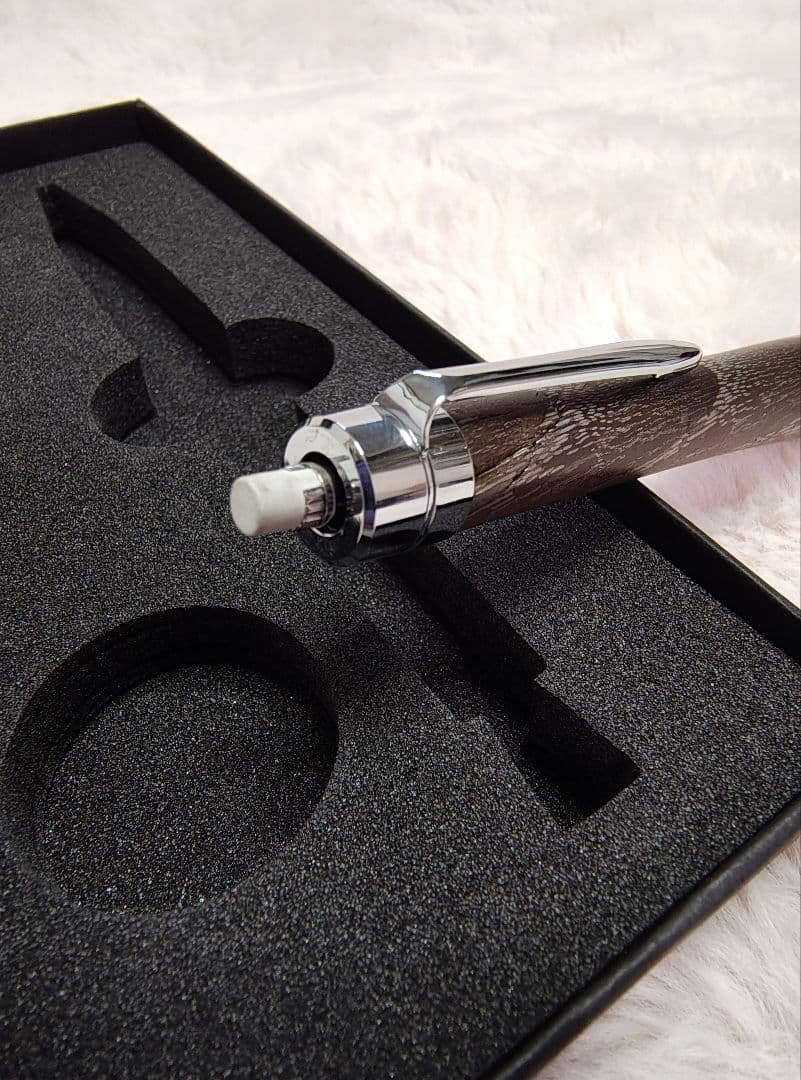 こぶた工房　メタライズドウッド欅　シャーペン