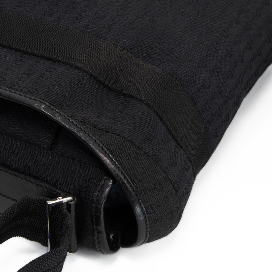 本物 ディオール オム メッセンジャーバッグ メンズ 黒 Y2K 斜め掛け ロゴ