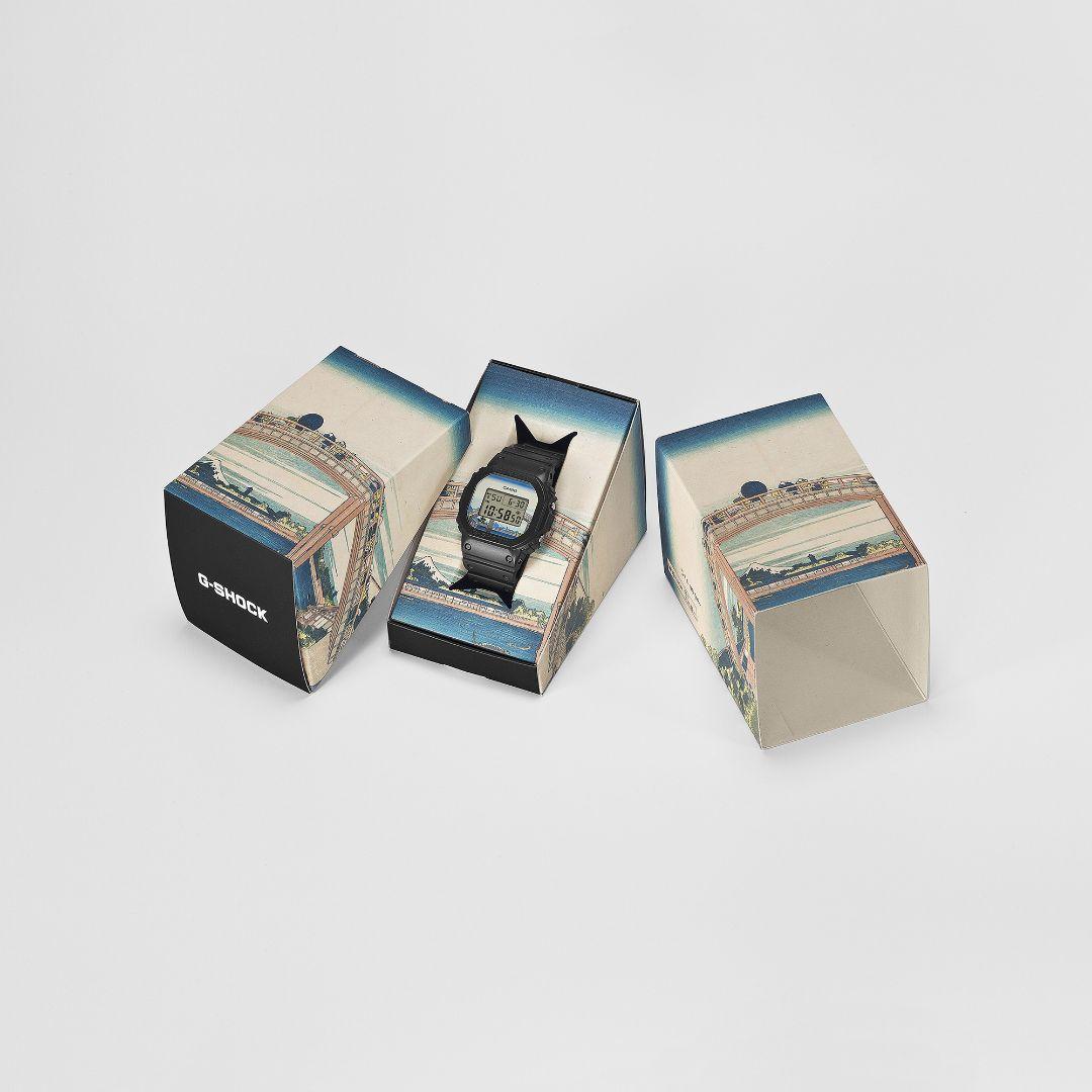 新品 DW-5600KHFM25-1JR 葛飾北斎 G-SHOCK タグ付き