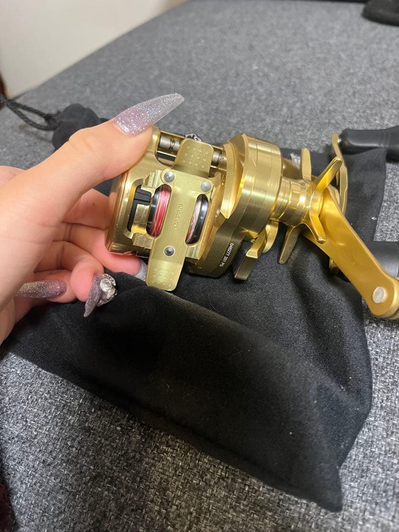 シマノ オシア コンクエスト　201PG ゴールド左