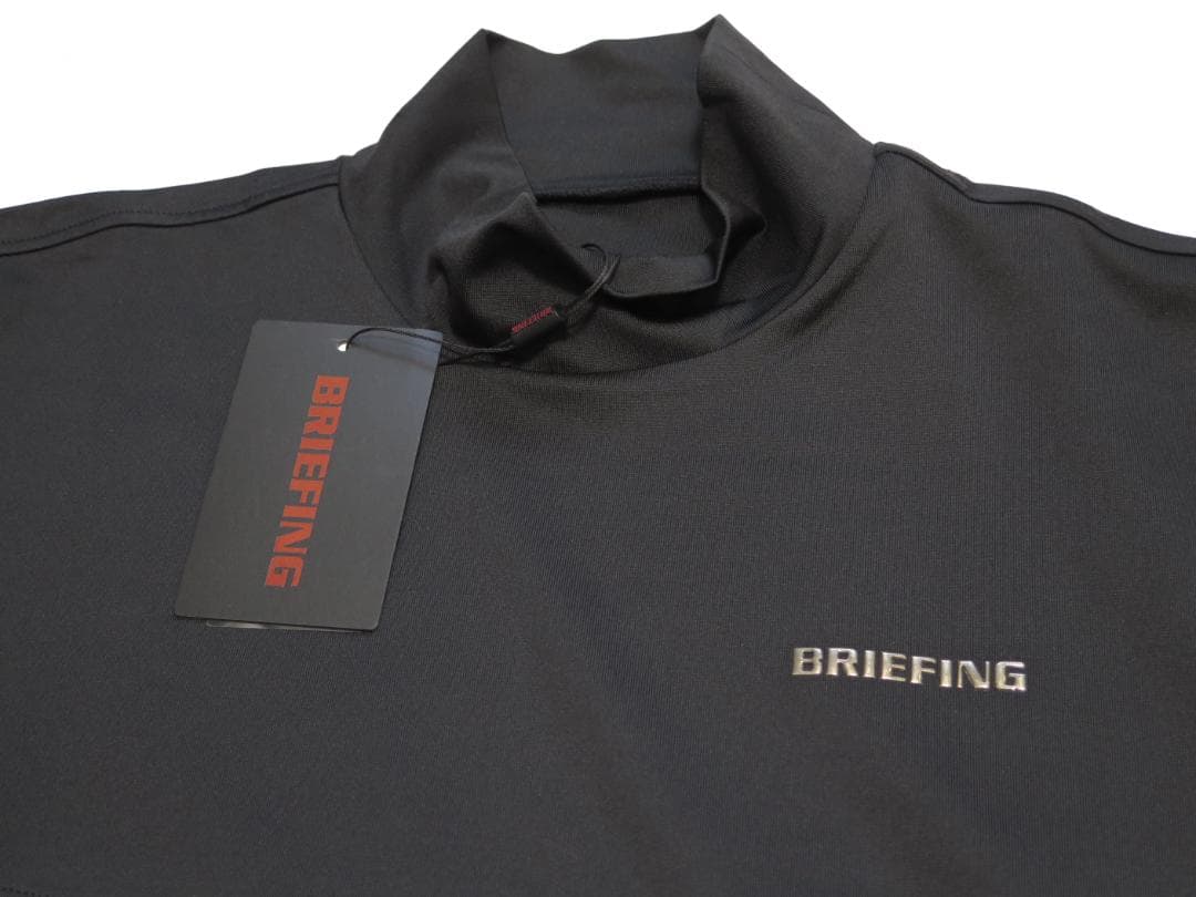 ⓁBRIEFING GOLF ブリーフィングゴルフバイカラーハイネック長袖シャツ
