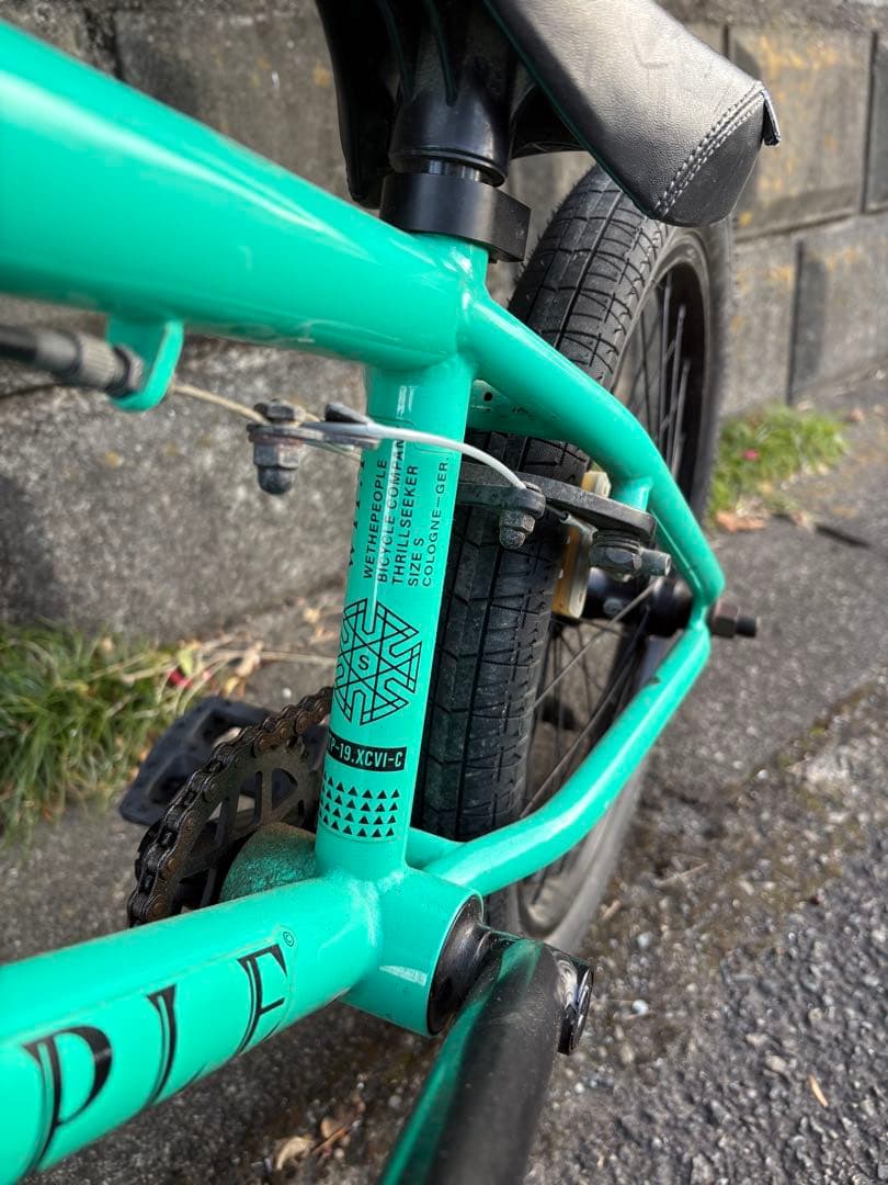 We The People BMX 自転車 アクアブルー