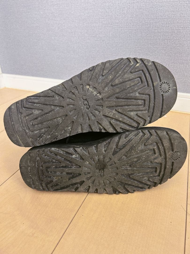 ※値下げ　UGGムートンブーツ 24.0 箱あり　ストーン