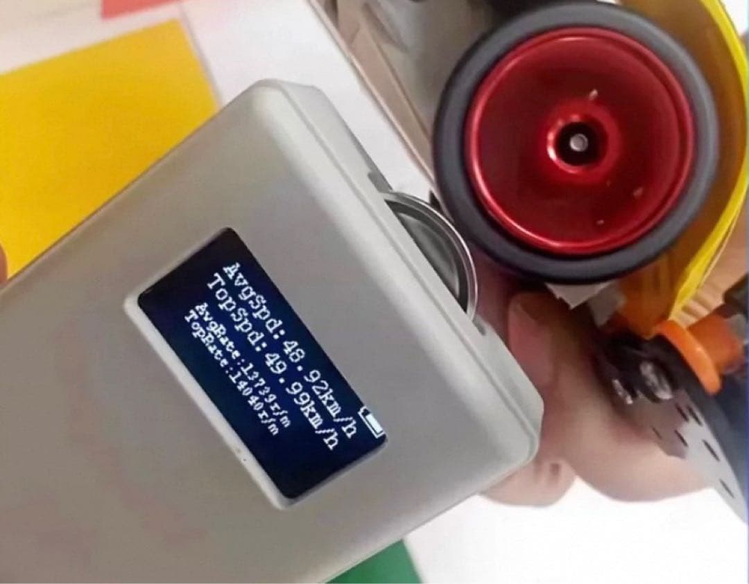 ミニ四駆　小型スピードチェッカー　充電式