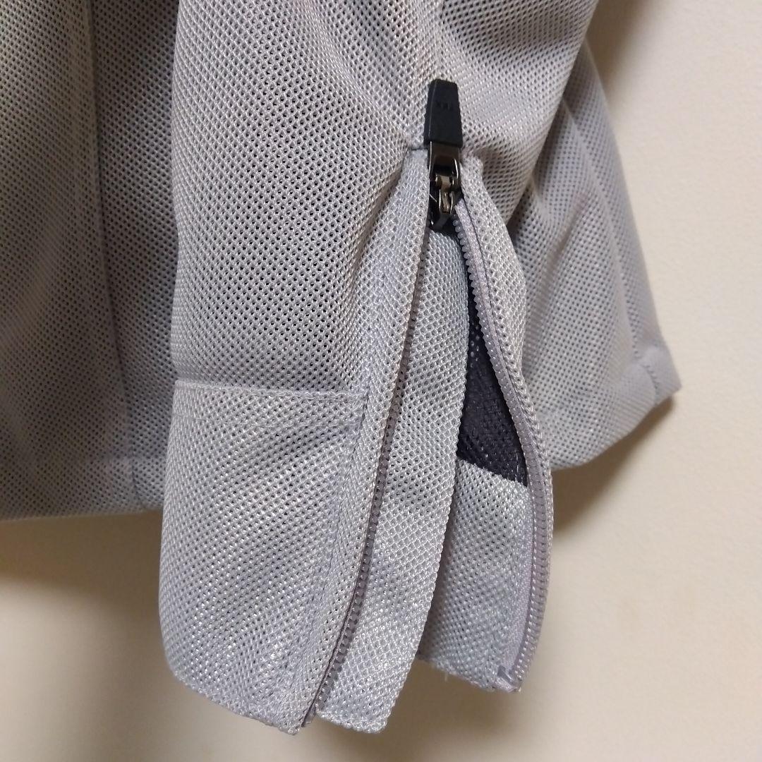 rossostylelab メッシュ ライダースジャケット グレー Sサイズ