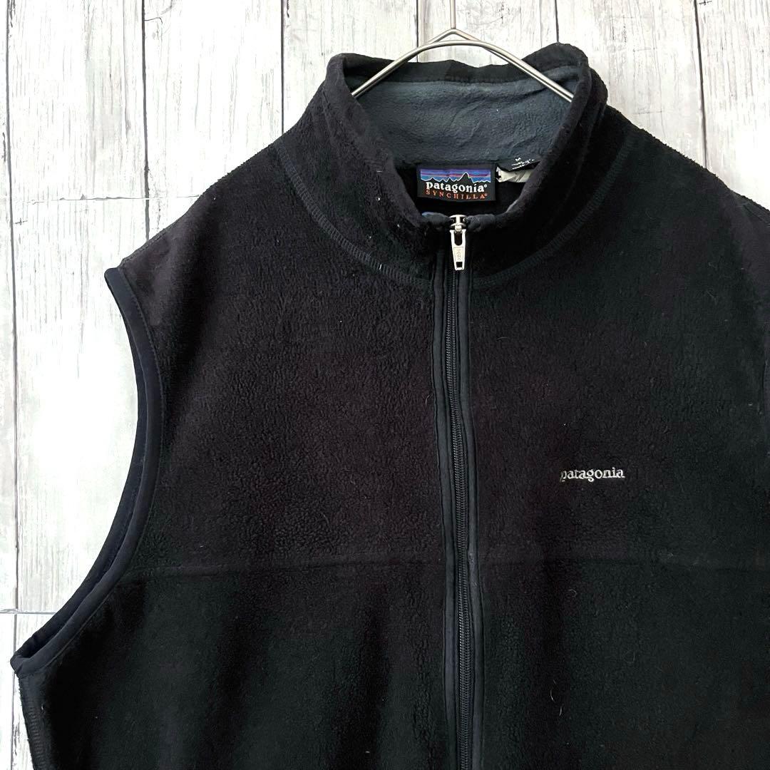 カ*ル様 USA製ヴィンテージ古着PATAGONIAパタゴニアシンチラフリースベ