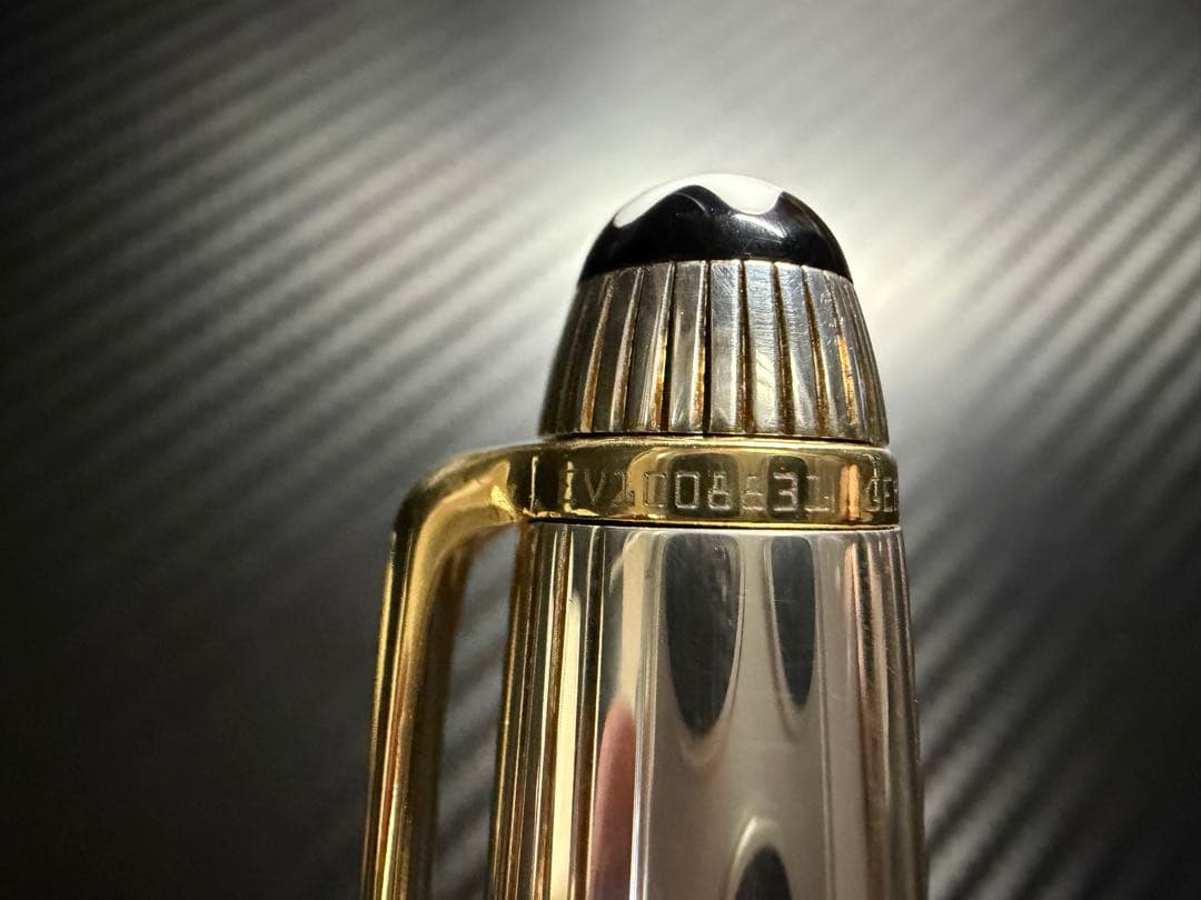 極美 モンブラン 1641 ソリテール ドゥエ ボールペン スターリングシルバー