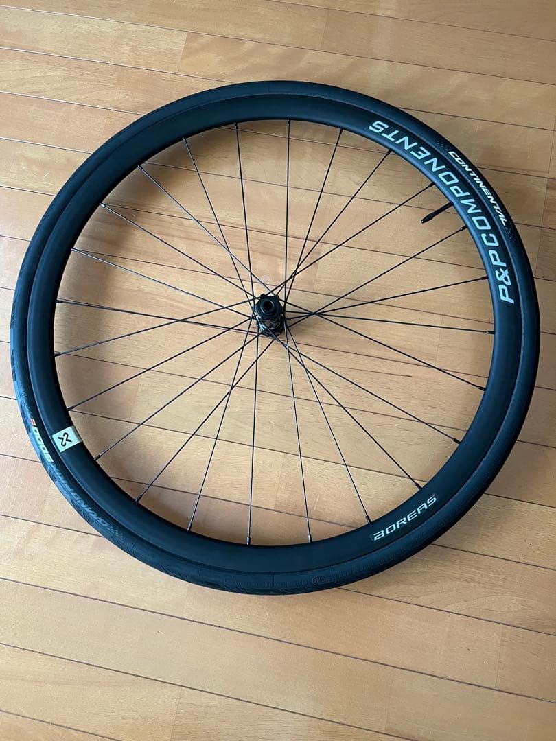 【美品】ロードバイク ホイール P&P Boreas + GP5000