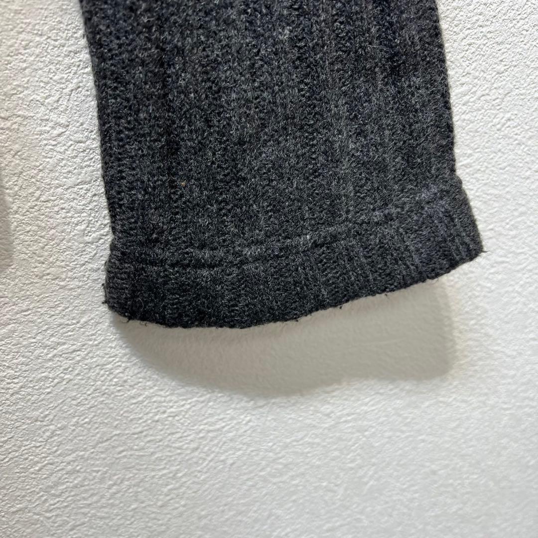 希少 美品 ドルチェアンドガッバーナ 上質 ウール Vネック リブ ニット 48